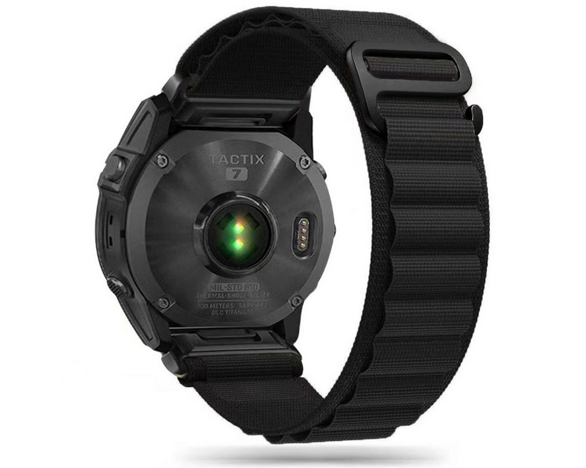 TECH PROTECT Smartwatch-Armband für Garmin Fenix ​​​​3 / 5X / 3HR / 5X Plus / 6X / 6X Pro / 7X, Doppellagiges Nylonarmband für sportliche Einsätze von TECH PROTECT