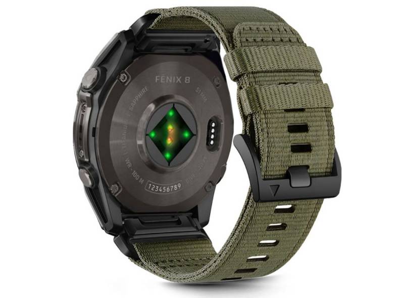 TECH PROTECT Smartwatch-Armband für Garmin Fenix 5X / 5X Plus / 6X / 6X Pro / 7X / 8 (51 mm), Langlebiges und atmungsaktives Ersatzarmband von TECH PROTECT