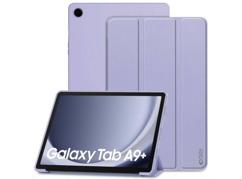 TECH PROTECT Tablettasche für Samsung Galaxy Tab A9+ 11" X210 / X215 / X216 (Einzelhülle), SmartCase mit Sleep/Wake-Funktion von TECH PROTECT