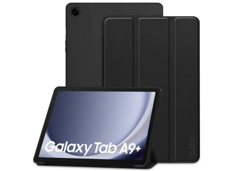 TECH PROTECT Tablettasche für Samsung Galaxy Tab A9+ 11" X210 / X215 / X216 (Einzelhülle), SmartCase mit Sleep/Wake-Funktion von TECH PROTECT