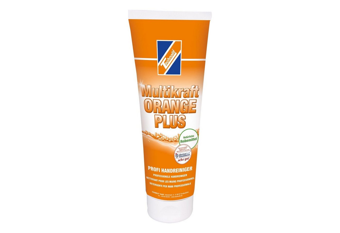 TECHNOLIT® Handcreme TECHNOLIT Handreiniger Multikraft ORANGE Hautreiniger Waschpaste 250ml von TECHNOLIT®