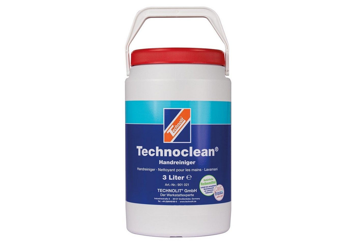 TECHNOLIT® Handcreme Handreiniger Technoclean Handwaschpaste Seife Waschpaste 3L von TECHNOLIT®
