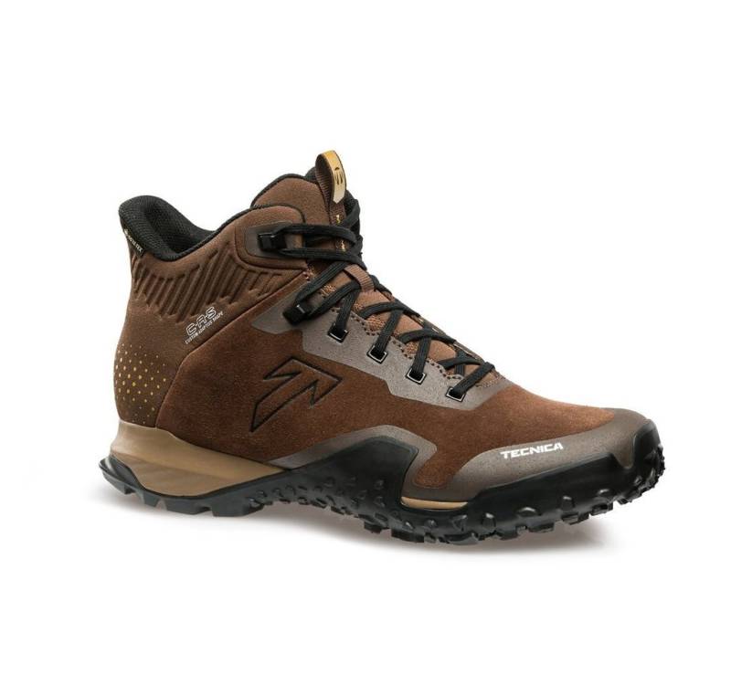 TECNICA Magma Mid GTX (Veloursleder, wasserdicht) braun Herren Wanderschuh von TECNICA