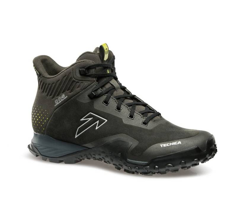 TECNICA Magma Mid GTX (Veloursleder, wasserdicht) schwarz Herren Wanderschuh von TECNICA