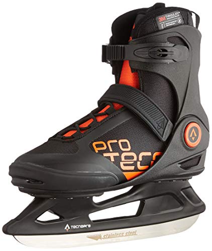 TECNOPRO Herren Phoenix M 2.0 Feldhockeyschuhe, Schwarz (Black/Orange 900) von TECNOPRO