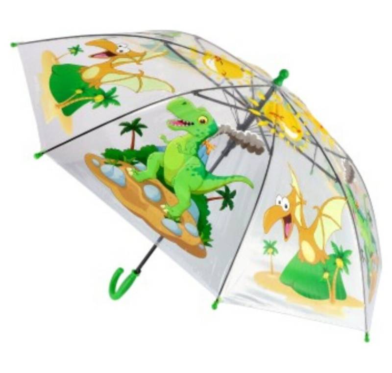 TEDDIES Taschenregenschirm Auswurf-Regenschirm Dinosaurier von TEDDIES