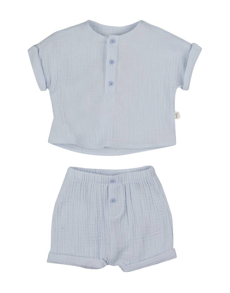 TEDDY & MINOU Babykleidung-set Kinder Himmelblau von TEDDY & MINOU