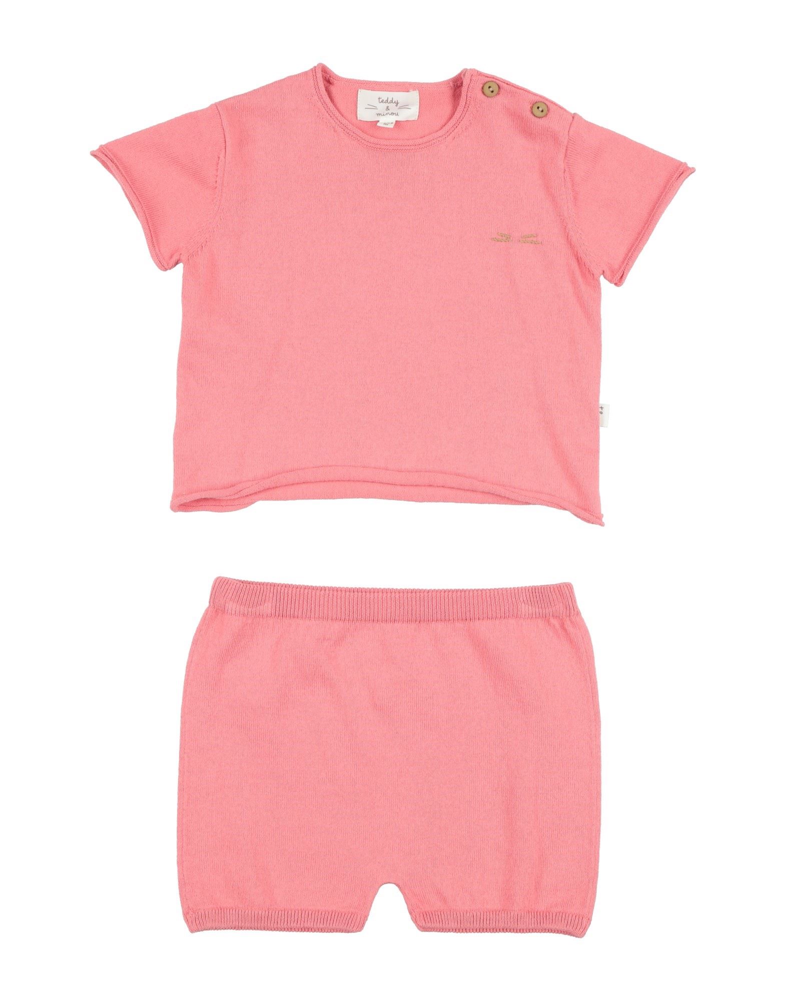 TEDDY & MINOU Babykleidung-set Kinder Koralle von TEDDY & MINOU