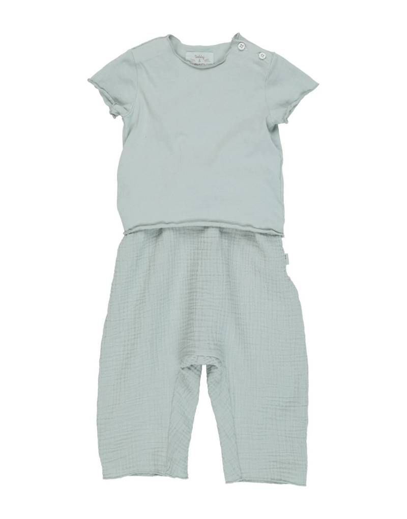 TEDDY & MINOU Babykleidung-set Kinder Salbeigrün von TEDDY & MINOU