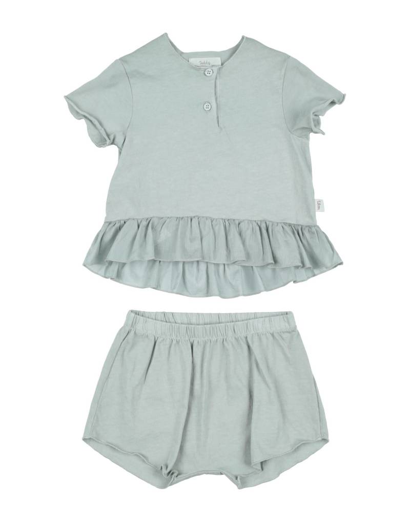TEDDY & MINOU Babykleidung-set Kinder Salbeigrün von TEDDY & MINOU