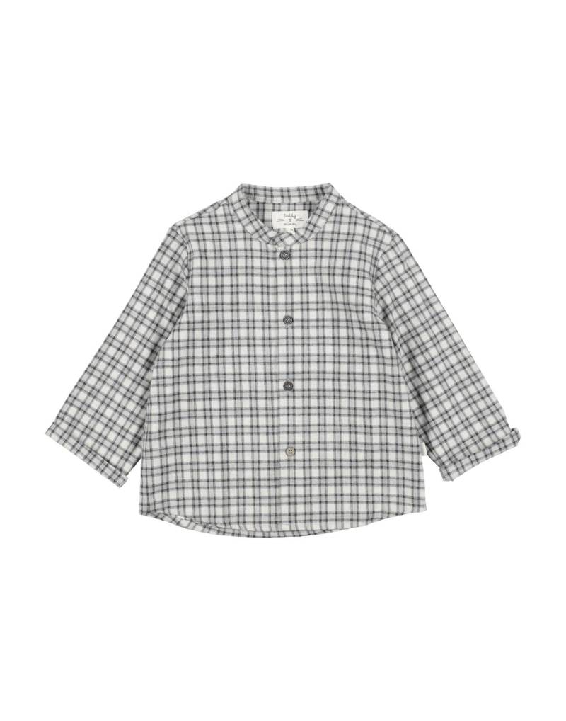 TEDDY & MINOU Hemd Kinder Hellgrau von TEDDY & MINOU