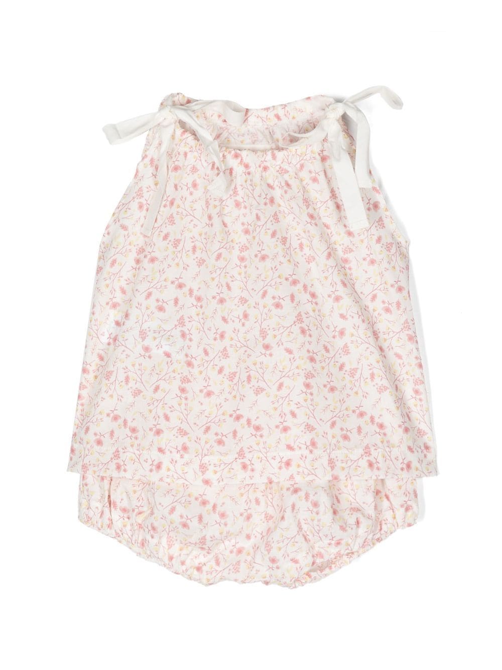 TEDDY & MINOU Shorts mit Blumen-Print - Weiß von TEDDY & MINOU