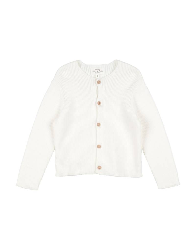 TEDDY & MINOU Strickjacke Kinder Elfenbein von TEDDY & MINOU