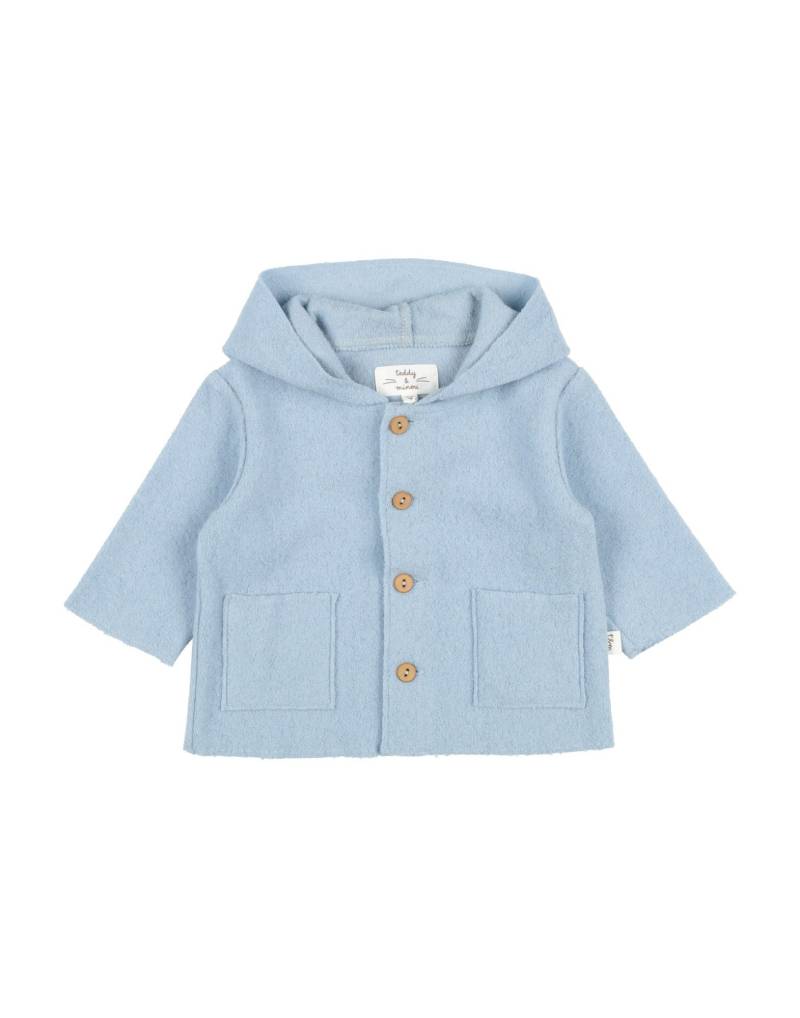 TEDDY & MINOU Strickjacke Kinder Hellblau von TEDDY & MINOU