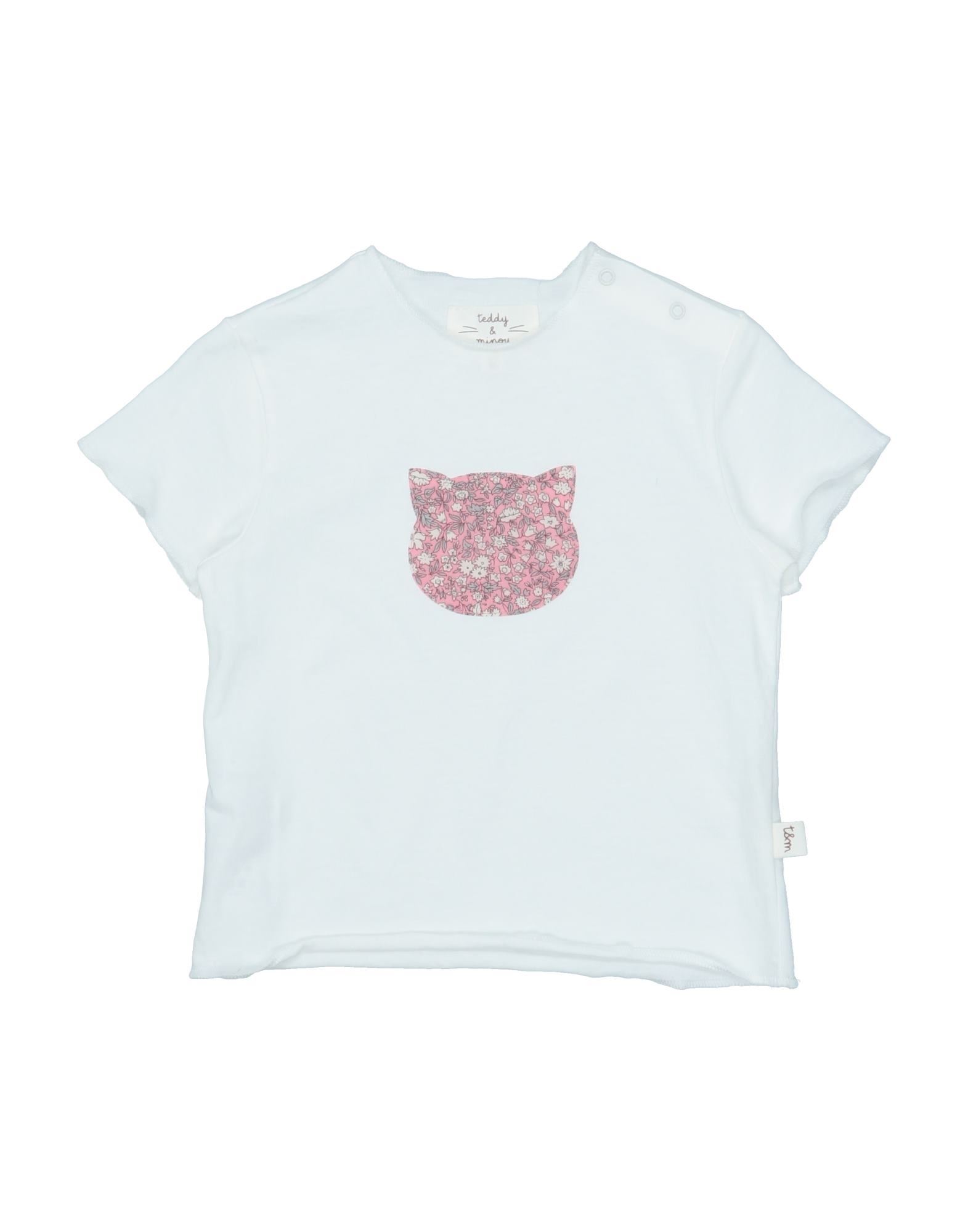 TEDDY & MINOU T-shirts Kinder Weiß von TEDDY & MINOU