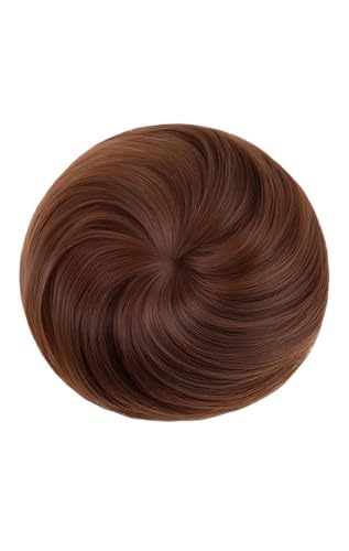 Dutt-Perücke, Dutt-Extensions, Haarteil für Damen, Rotbraun Dutt-Perücke, Dutt-Extensions, Haarteil für Damen, Rotbraun von TEDPRBGE