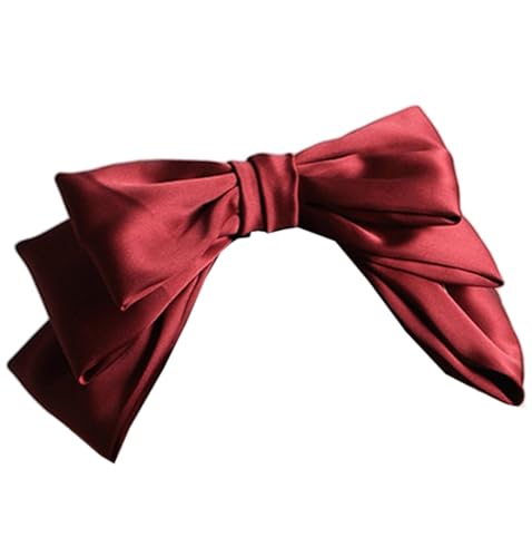 Elegantes Lolita Schleifen-Haarband, große Schleife, Haarband, Dienstmädchen-Haarschmuck für Damen, Rot, Einheitsgröße Elegantes Lolita Schleifen-Haarband, große Schleife, Haarband, Dienstmädchen-Haarschmuck für Damen, Rot, Einheitsgröße von TEDPRBGE