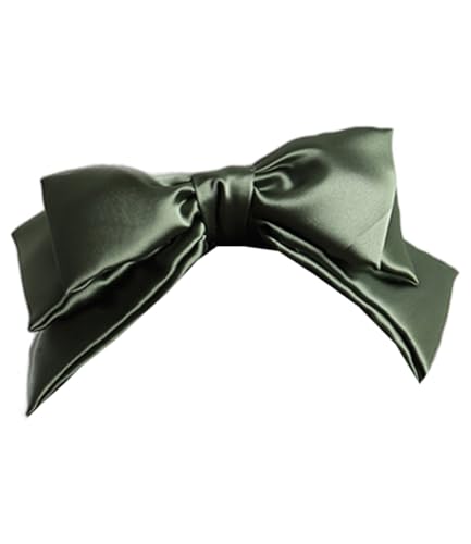 Elegantes Lolita Schleifen-Haarband, große Schleife, Haarband, Dienstmädchen-Haarschmuck für Damen (Grün, Einheitsgröße) von TEDPRBGE
