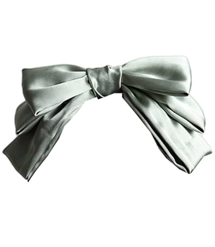 Elegantes Lolita Schleifen-Haarband, große Schleife, Haarband, Dienstmädchen-Haarschmuck für Damen (Hellgrün, Einheitsgröße) von TEDPRBGE
