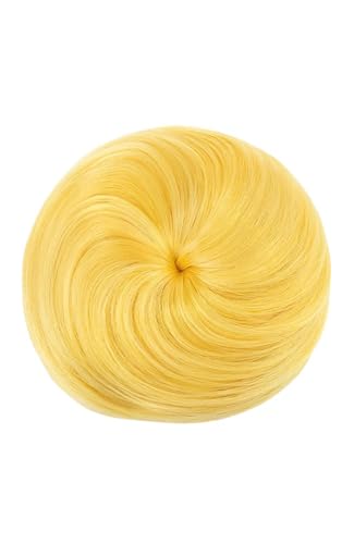Haarknoten-Perücke, Dutt-Verlängerung, Damen-Haarteil, Zitronen-Gold Haarknoten-Perücke, Dutt-Verlängerung, Damen-Haarteil, Zitronen-Gold von TEDPRBGE