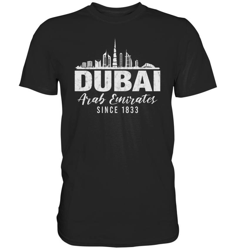 Dubai Trip Shirt, City Skyline Tshirts, Town T-Shirt , Kurzarm Unisex T-Shirt, Weltenbummler Shirt Dubai Trip Shirt, City Skyline Tshirts, Town T-Shirt , Kurzarm Unisex T-Shirt, Weltenbummler Shirt von TEESNTOWNS