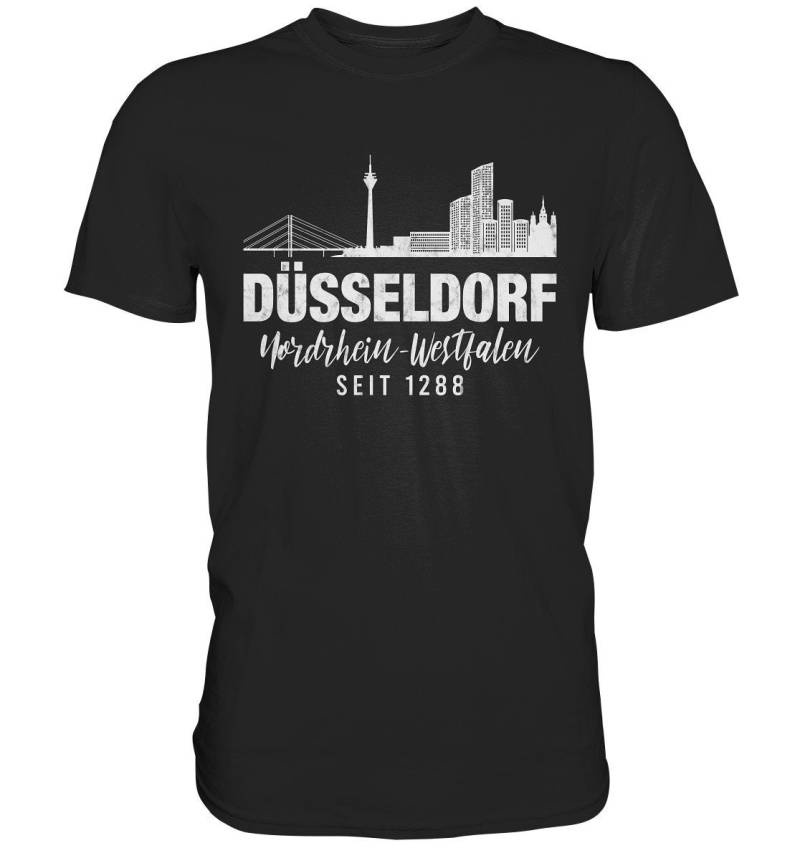Düsseldorf Trip Shirt, City Skyline Tshirts, Town T-Shirt , Kurzarm Unisex Weltenbummler Shirt Düsseldorf Trip Shirt, City Skyline Tshirts, Town T-Shirt , Kurzarm Unisex Weltenbummler Shirt von TEESNTOWNS
