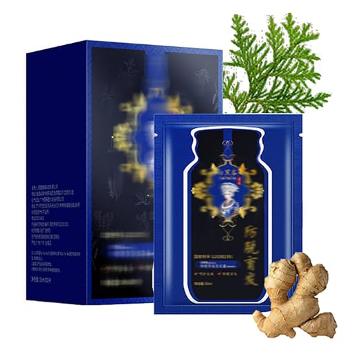 Polygonum Multiflorum Ginger Plant Extract Anti-Hair Loss Hair Shampoo,Japanese Anti-Hair Loss Hair Shampoo,Herbal Hair Nourishing, Oil Control Hair Care Shampoos for Women Men (1BOX) von TEETSY