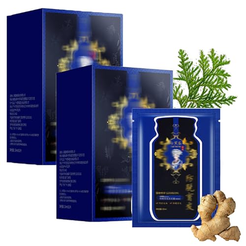 Polygonum Multiflorum Ginger Plant Extract Anti-Hair Loss Hair Shampoo,Japanese Anti-Hair Loss Hair Shampoo,Herbal Hair Nourishing, Oil Control Hair Care Shampoos for Women Men (2BOXES) von TEETSY