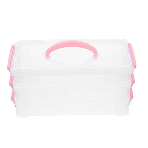 TEHAUX 1 Satz Mäppchen Bleistift für groß Inhaber klein schreibwaren Organizer stifte aufbewahrungsbox Schreibwaren Aufbewahrungskoffer kassenrollen Stift Halter aquarell stifthalter Rosa von TEHAUX