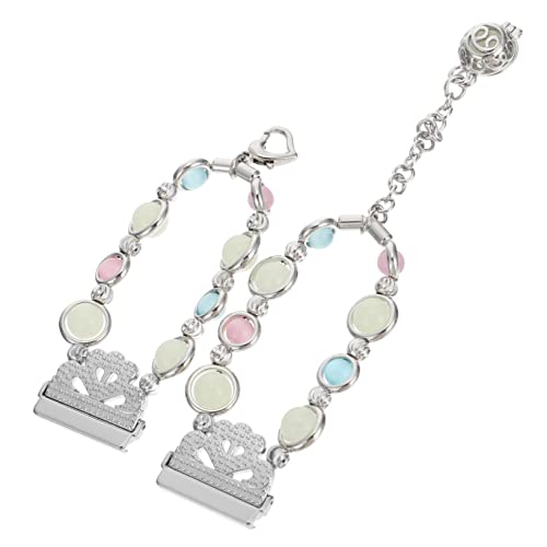 TEHAUX 1 Stück Luminous Design Uhrenarmband Kompatibel mit Fitbit Metallarmband Langlebig Rustbeständig für Festliche Anlässe und von TEHAUX
