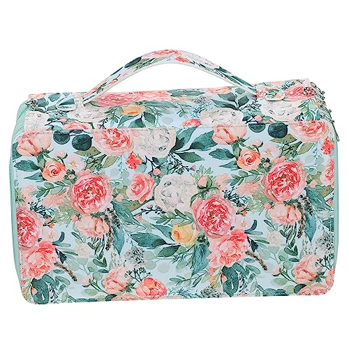 TEHAUX Mehrschichtige Stiftetasche Löchern Tragbare Schreibwarentasche Aus Hochwertigem Material Robustem Reißverschluss Für Sicheren Stiftschutz Für Schüler Und Künstler Zur Organisation von TEHAUX