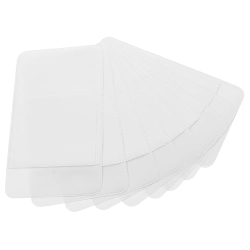 TEHAUX 10 Stück PVC Stiftetaschen für Ärzte Krankenschwestern Robuste Taschenprotektoren Tintenflecken Schutz für Hemdtaschen Organizer für Bleistifte und Schreibgeräte von TEHAUX