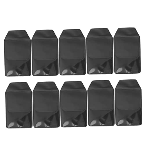 TEHAUX 10er-Pack PVC-stifteschutzhüllen – Stiftetaschen Für Die Tasche – Stifteetui Fürs Büro – Auslaufsicher & – Stilvoll & Leicht Zu Reinigen von TEHAUX