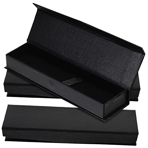 TEHAUX 12 STK Federmäppchen für Erwachsene Einzelstift-Präsentationskoffer Kugelschreiber schwarz Stift-Display-Halter Stift zarter Halter empfindlich Etui Geschenkbox Geschenk Stift von TEHAUX