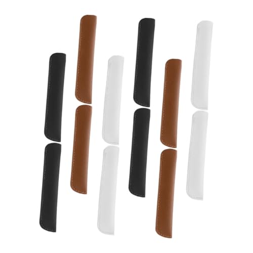 TEHAUX 12stücke Teiliges Pu Stiftetui Und Kaffee Aufbewahrung Für Bleistifte Kugelschreiber Und Füllfederhalter Praktischer Und Wiederverwendbarer Stifthalter Für Schule Und Büro von TEHAUX