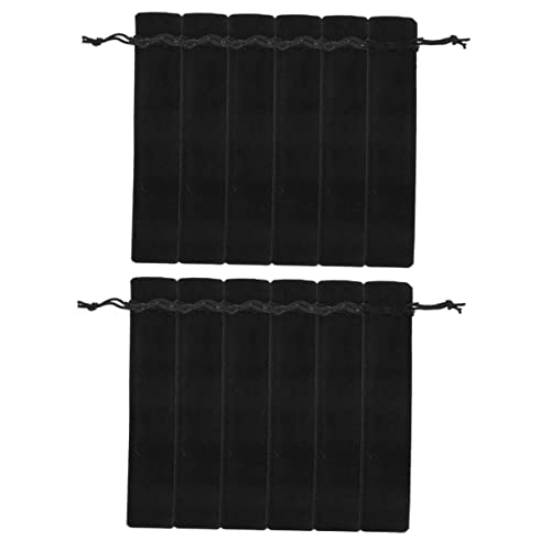 TEHAUX 12stücke Kordelzug Stift Taschen Tragbare Stift Aufbewahrungstasche Füllfederhalter Beutel Für Stifte Und Kugelschreiber von TEHAUX