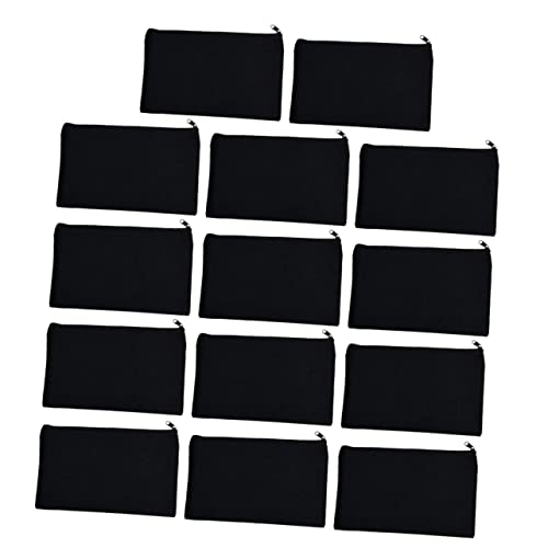 TEHAUX 14stücke Teiliges Canvas-Stift Und Kosmetiktaschen Mit Reißverschluss Aufbewahrungslösung Für Stifte Kosmetik Und Kleine Reiseutensilien Leicht Langlebig Und Vielseitig von TEHAUX