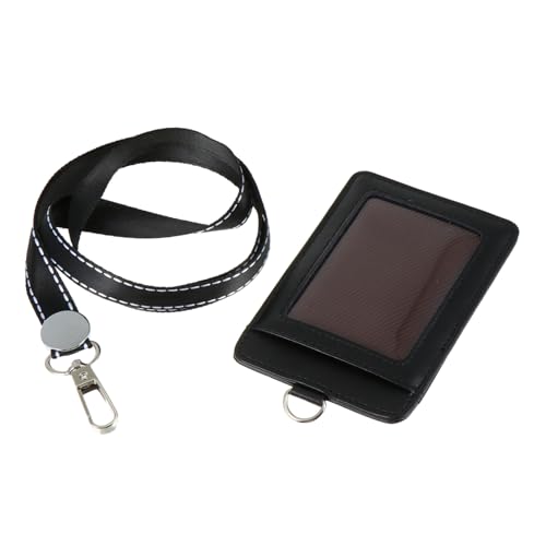 TEHAUX 1stück Multifunktionaler Mit Lanyard Doppelseitiger Ausweishalter Für Arbeitskarten Wetterfest Und Kratzfest Für Büro Und Veranstaltungen von TEHAUX