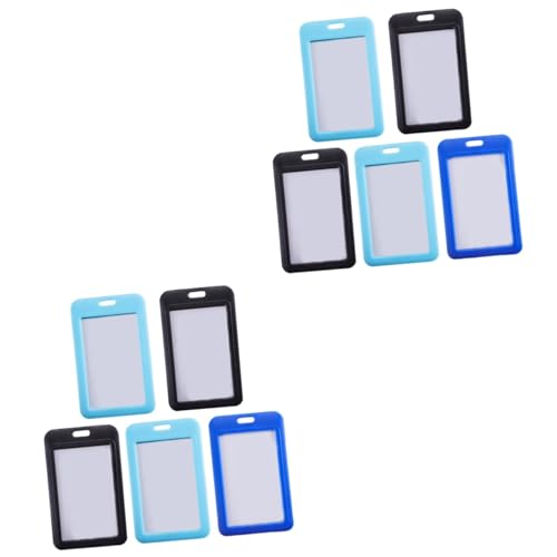 TEHAUX 10stücke Ausweishalter Mit Schiebedeckel Randomisierte Farben Für Büro Veranstaltungen Und Ausstellungen Kompatibel Mit Ausweisen Kreditkarten Und Bustickets von TEHAUX