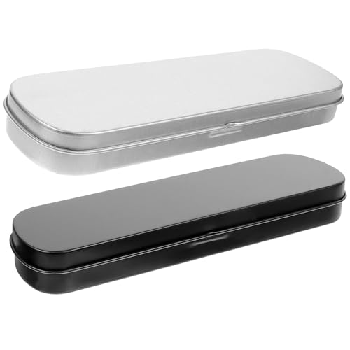 TEHAUX 2er Set Stiftebox Für Und Studenten Hartschalen Federmäppchen Und Robuste Aufbewahrungsbox Für Stifte Und Schreibutensilien Anti Kratzer Design von TEHAUX