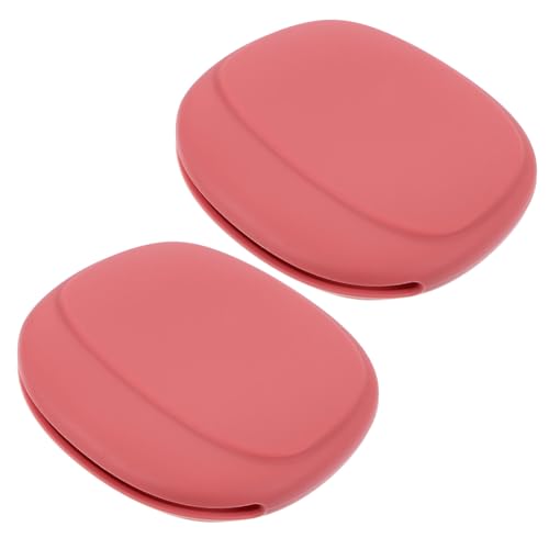 TEHAUX 2stücke Make-up-schwammhalter Aus Silikon Beauty-schwamm-etui Praktischer Organizer Für Reisen Und Geschäftsreisen Kompakt Und Leicht von TEHAUX