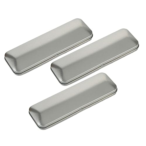 TEHAUX 3 Stücke Bleistift Box Bleistift Fall Tragbare Weißblech Bleistift Fällen Student Stift Veranstalter Für Schule von TEHAUX
