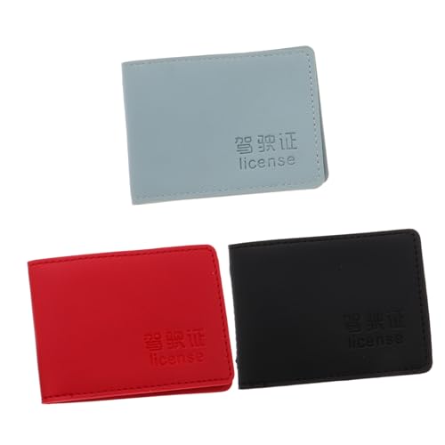 TEHAUX 3stücke Reisedokumentenhülle Aus Kunstleder Reisedokumentenorganizer Mit Schutz Für Führerschein Und Zulassungsschein Dokumentenhalter Für Auto Und Reisen Inklusive Versicherungska von TEHAUX