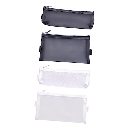 TEHAUX 4stücke Bleistifttasche Verschleißfest Praktisch Tragbar Für Stifte Münzen Bleistifte Lineale Kleber Und Andere Kleinigkeiten Ordentliche Lernutensilien Mit Federmäppchen von TEHAUX