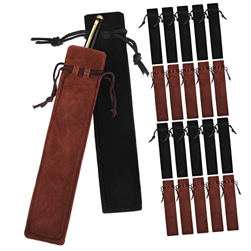 TEHAUX 50stücke Stifthülle Mit Kordelzug Beutel Zur Schutzhülle Für Stifte Przeciw Kratzern Lagerung Tasche Für Schreibwaren Als Für Schüler Und Studenten von TEHAUX