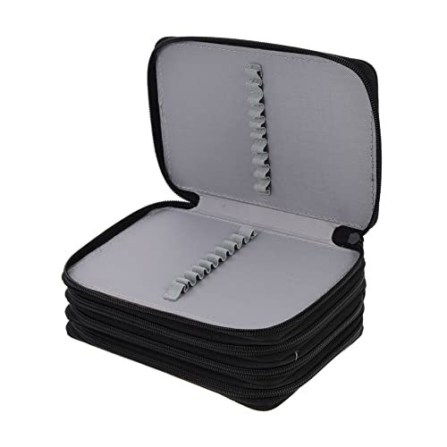 TEHAUX Bleistift-Organizer Aus Tragbares Stiftmäppchen Buntstiftbeutel Mit Fächern Zum Ordnen Und Schützen Von Stiften Und Pinseln von TEHAUX