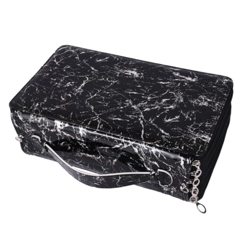 TEHAUX Oxford Cloth Multi-Layer Pencil Pouch Tragbares Federmäppchen Mit Großer Kapazität Für Schüler Und Studenten Organizer Für Stifte Und Schreibwaren Fächer von TEHAUX