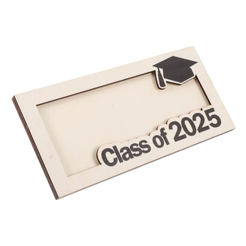 TEHAUX Graduation Wooden Card Holder Wallet Für Und Multifunktionales Visitenkartenetui Aufbewahrung Von Bargeld Kreditkarten Und Geschenkidee Abschlussfeier von TEHAUX