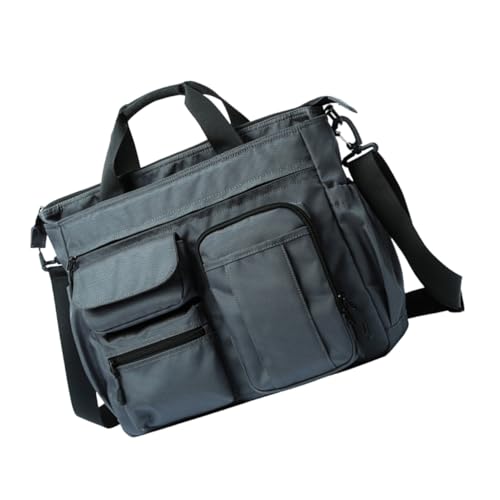 TEHAUX Große Business Umhängetasche Herren Oxford Material Leicht und Vielseitig mit Mehreren Taschen Für Reisen und Alltag von TEHAUX