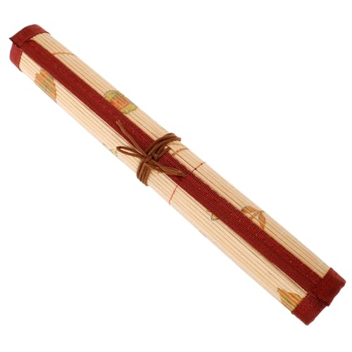 TEHAUX Kalligraphie Pinsel Roll Up Tasche Praktische Stift Organizer für Kunststudenten für Aquarell und Farbstifte Leicht und Tragbar Perfektes von TEHAUX